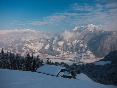 Mayrhofen privit de deasupra