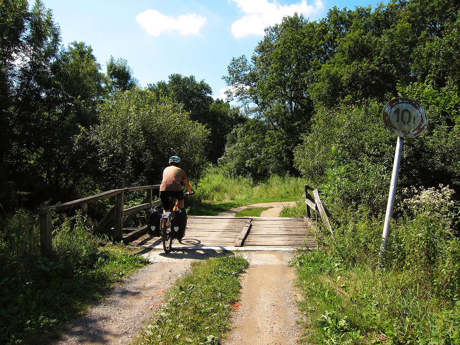 Border crossing in Slovenia