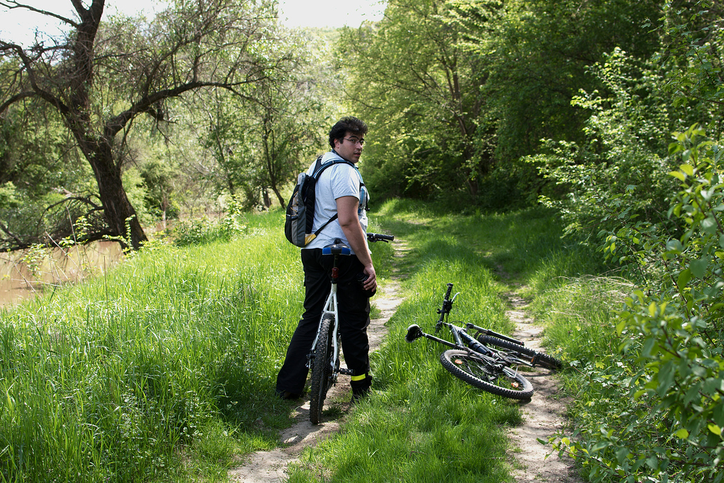 Basarbovo, la alergat si la bicicleta