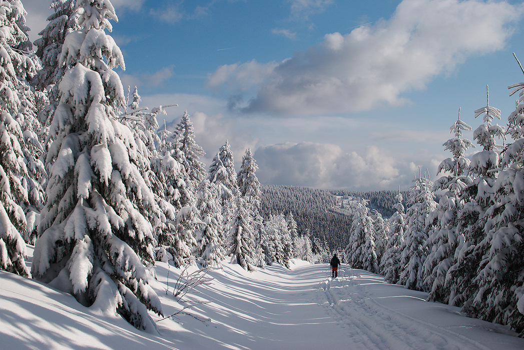 Erzgebirge, ski de tura