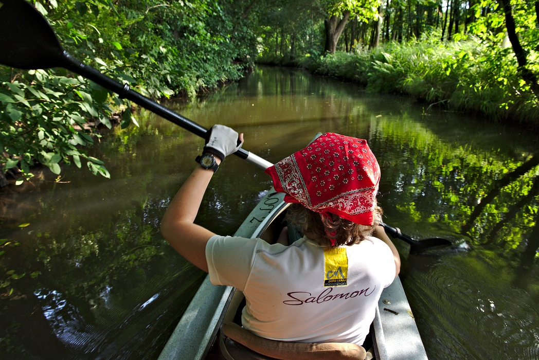 Cu canoele prin Spreewald