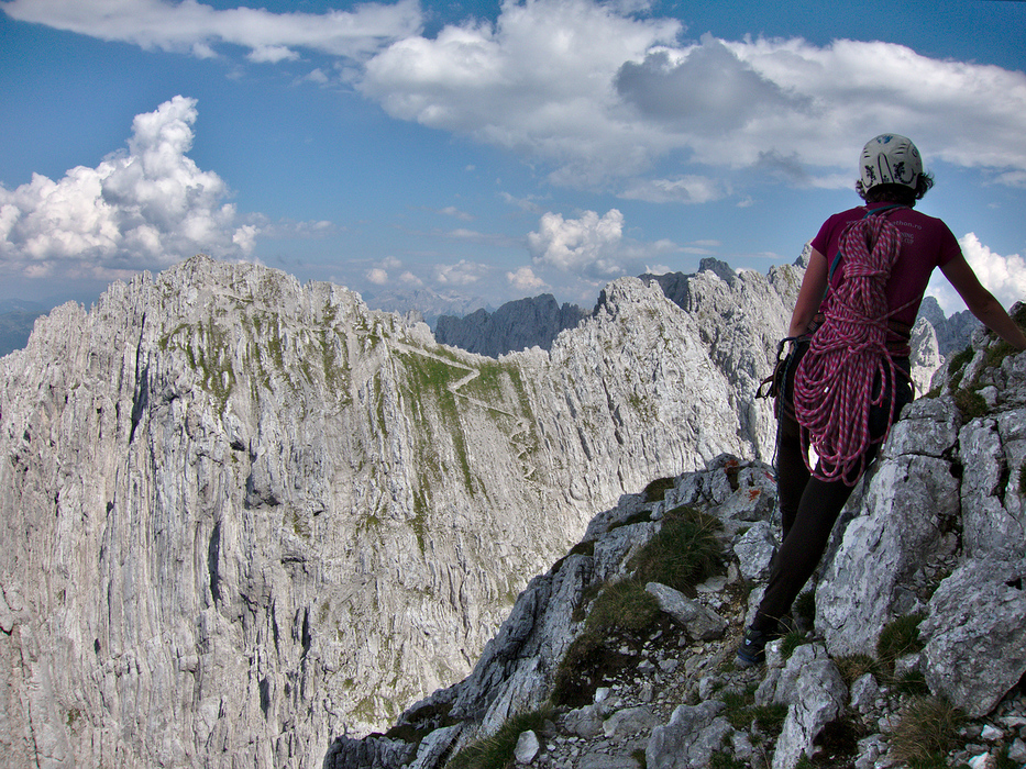 Wilder Kaiser – ziua 6, Via Classica din perete vestic din Fleischbank