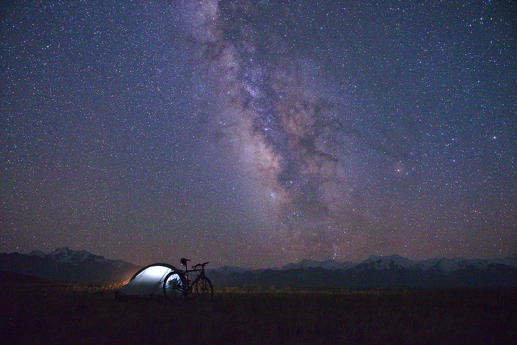 Three weeks in Kyrgystan, wild mountains, bad roads and good company.