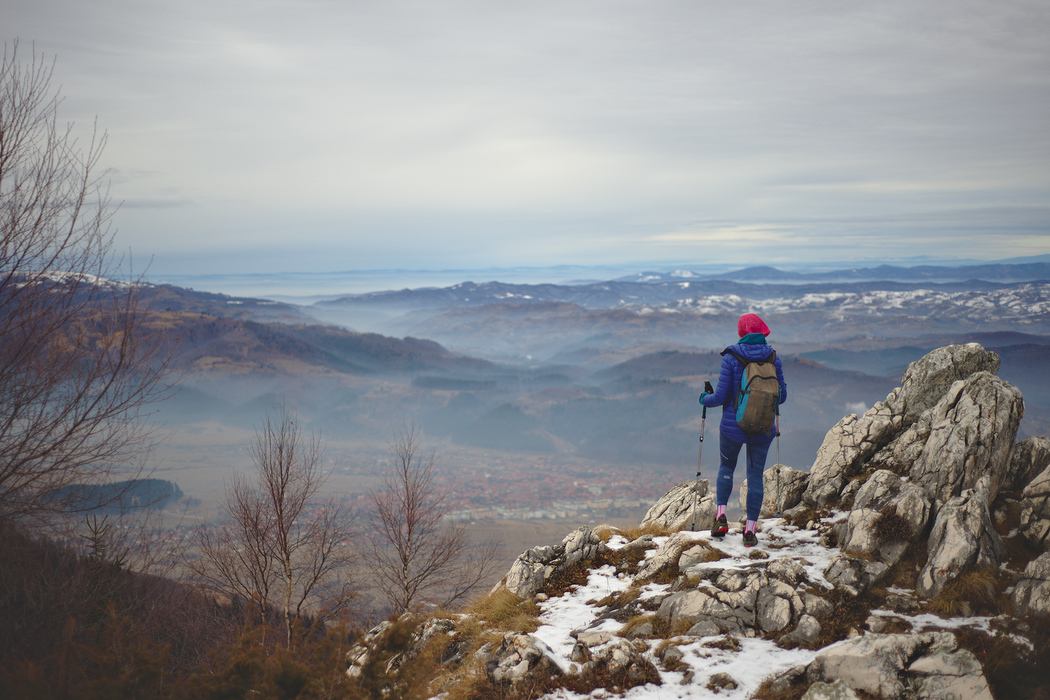 Cicloturisti, mare de nori, ski si drumetie, toate intr-un weekend