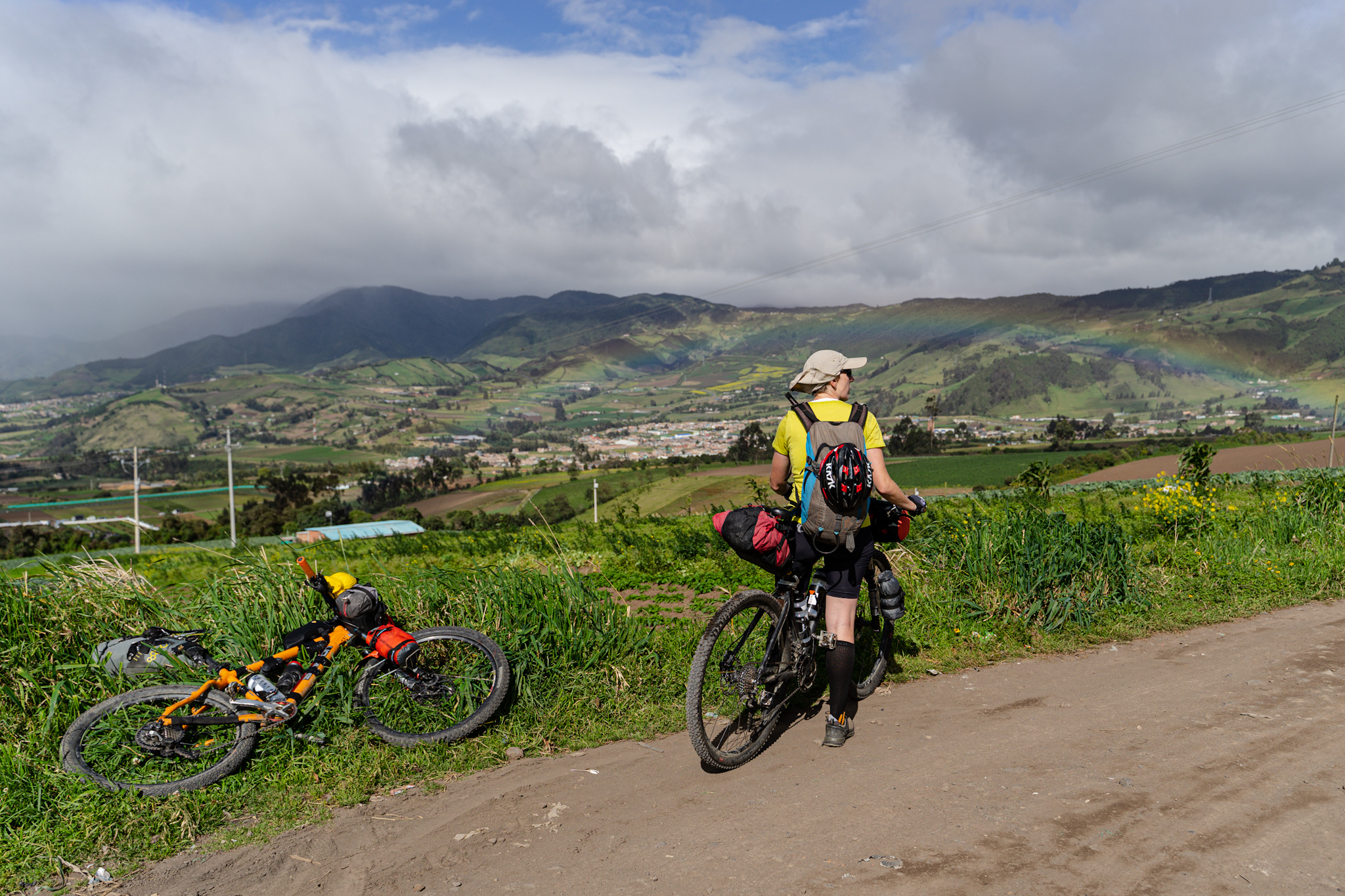 Prima zi de pedalat in Columbia