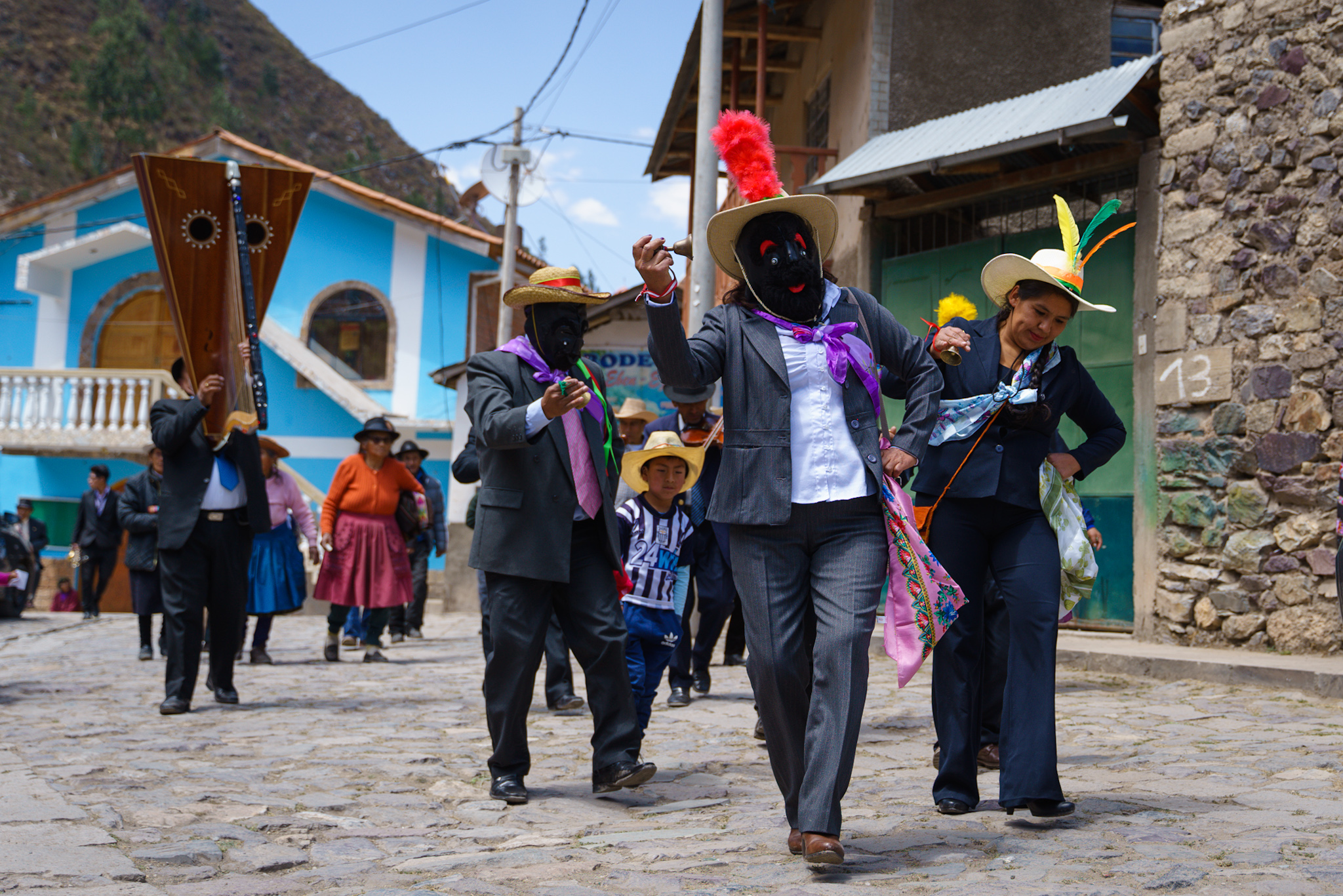 Santa Rosa, negritos si un pas cu adevarat intimidant