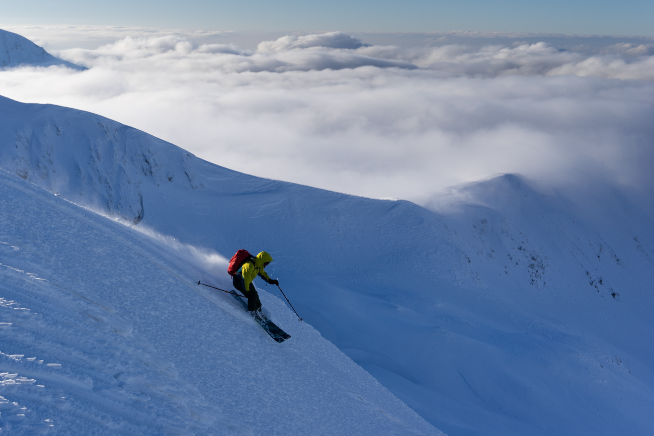 Pe schiuri deasupra norilor, in Fagaras