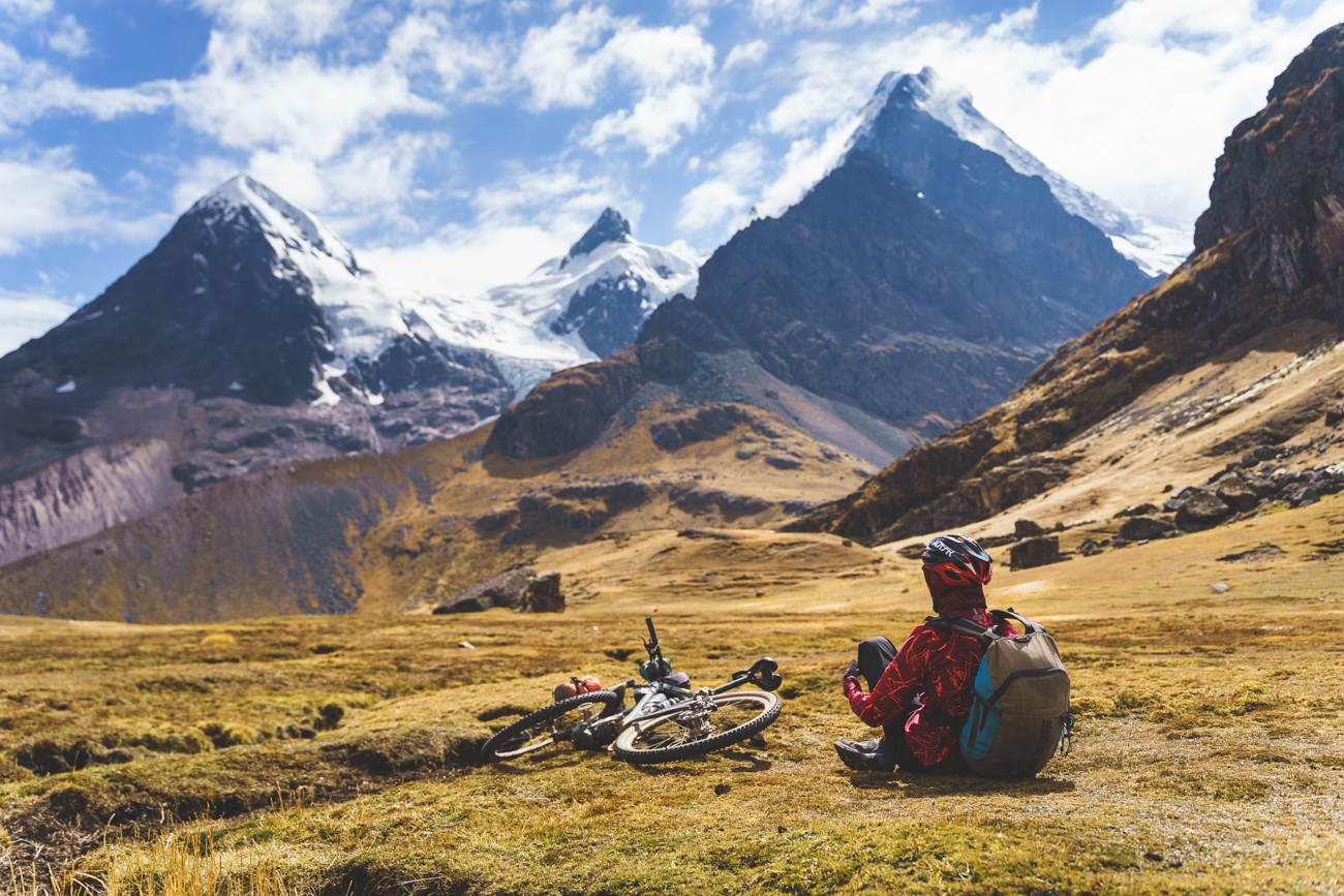 Bikepacking the Ausangate trails.